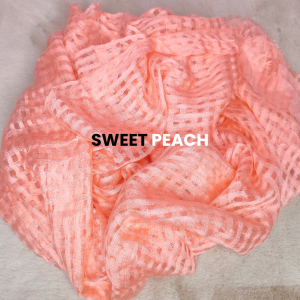 pure classic cotton hijab with checkboard pattern